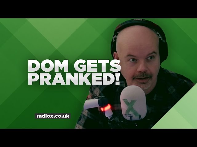 PRANK ALERT: Dom was on the receiving end this time!