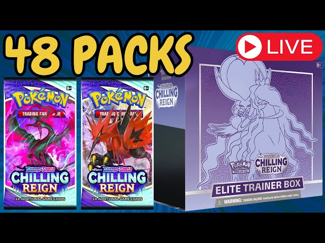 Let's Open Chilling Reign Elite Trainer Boxes!