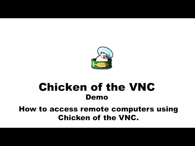 How to Use Chicken of the VNC for Mac