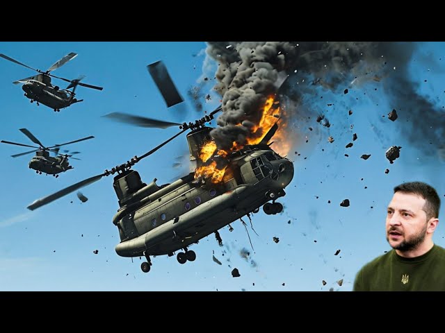 24 Ukrainian Generals try to escape by helicopter! But this is what happened