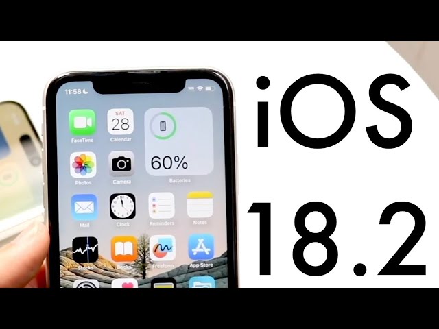 iOS 18.2 Is WEIRD On The iPhone 11