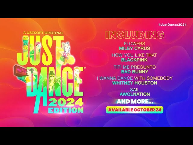 Just Dance 2024 Edition Update Songlist 4