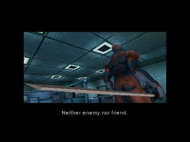 Neither enemy nor friend. #metalgearsolid