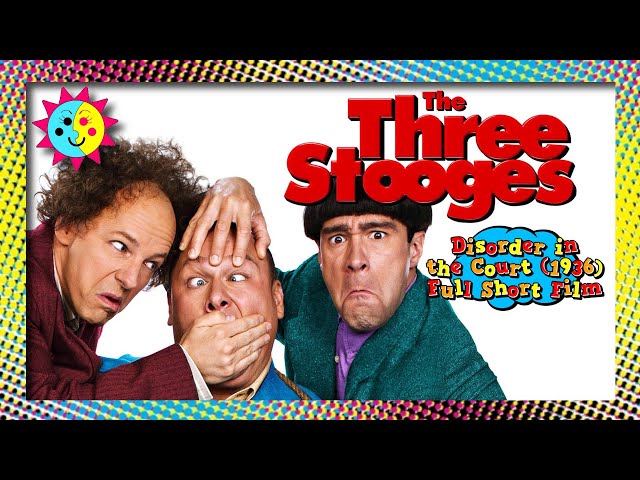 🎭 The Three Stooges – Disorder in the Court (1936) | Full Short Film [Public Domain]