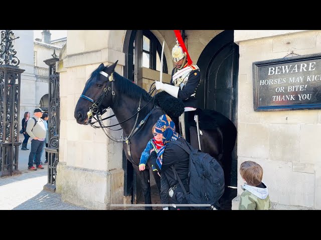 Guard Finally Tells Her Off