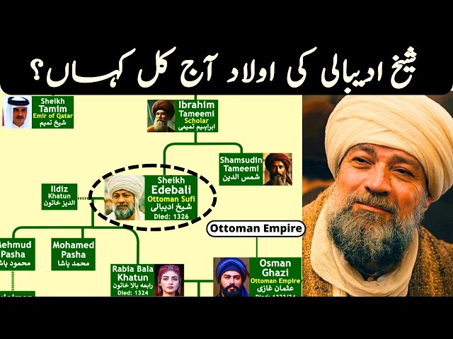 Sheikh Edebali Family Tree | Sheikh of Osman Ghazi | Sheikh Edebali Family Hindi/Urdu