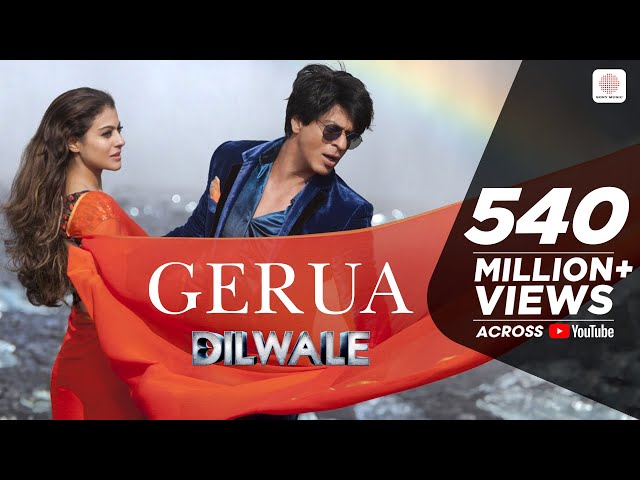 Gerua - Shah Rukh Khan | Kajol | Dilwale | Pritam | SRK Kajol Official New Song Video 2015