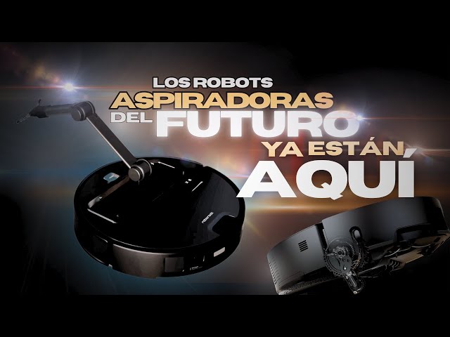 los ROBOTS ASPIRADORAS del FUTURO ya están AQUÍ👇Conoce Roborock SAROS Z70, el 1er robot con brazo🫨