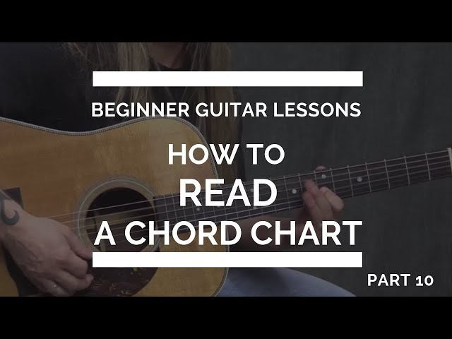 How to Read a Chord Chart for Guitar - Beginner Guitar Lesson #10