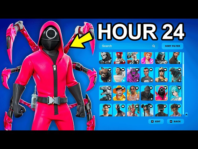 Upgrading 24 Subscribers Fortnite Accounts in 24 Hours!