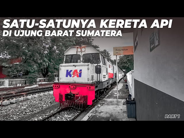 SATU SATUNYA KERETA API DI UJUNG PULAU BARAT SUMATERA || KA SIBINUANG PADANG KE NARAS PART 1