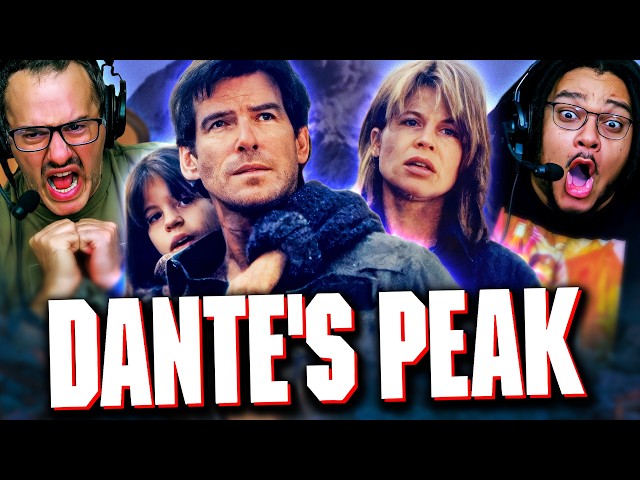 DANTE'S PEAK (1997) MOVIE REACTION!! First Time Watching!! Pierce Brosnan | Linda Hamilton | Review