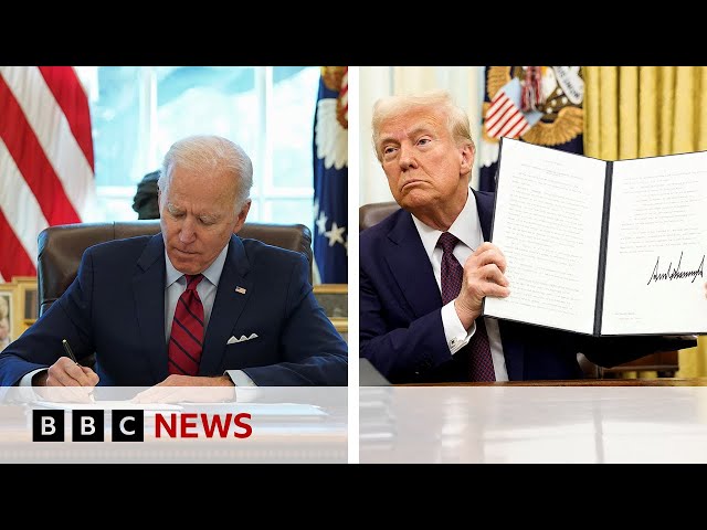 Trump, Biden and the politics of presidential pardons | BBC News