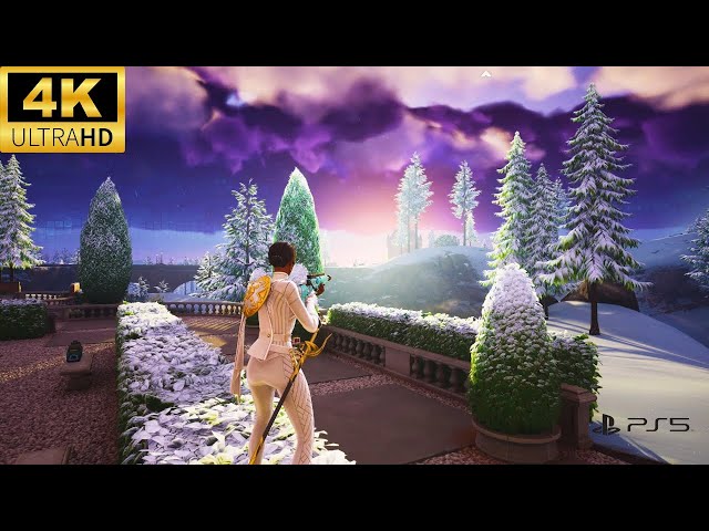 Fortnite (PS5) 4K 60 FPS HDR Gameplay (Chapter 5 Season 1)