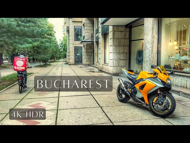 Bucharest's Iconic Landmark in 4K HDR | Bulevardul Unirii | Union BLVD. Walking Tour