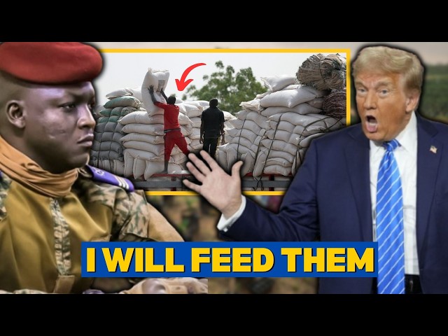 Traore responds to Trump's cancellation of USAID by distributing RICE to African Nations.