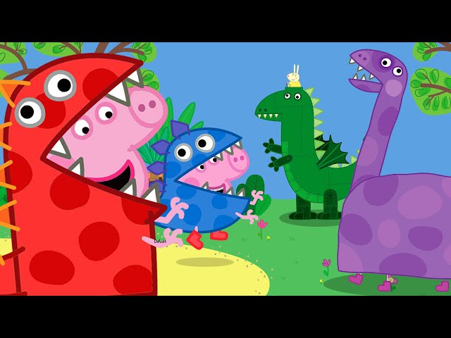 George's Dress Up Dinosaur Party! 🦕 | Peppa Pig Official Full Episodes