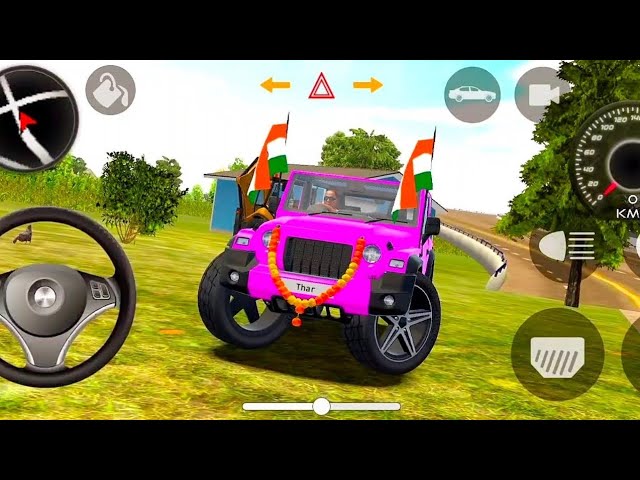 Dollar (Song) Modified Mahindra TharllIndian Car Simulator 3D || AndroidGameplay #gaming part 9