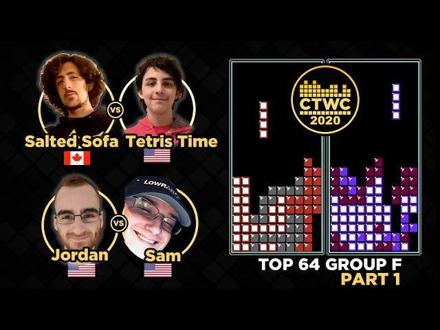 2020 CTWC BEGINS! TETRIS Group F - Pt. 1 (see description for format)