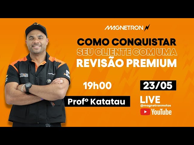 Como conquistar seu cliente com uma Revisão Premium | Live Técnica com Katatau Motos