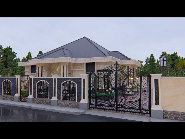 Desain Rumah dilahan 20x20m dengan 3 Kamar dan tempat GYM | Owner : Cornelius - Balikpapan