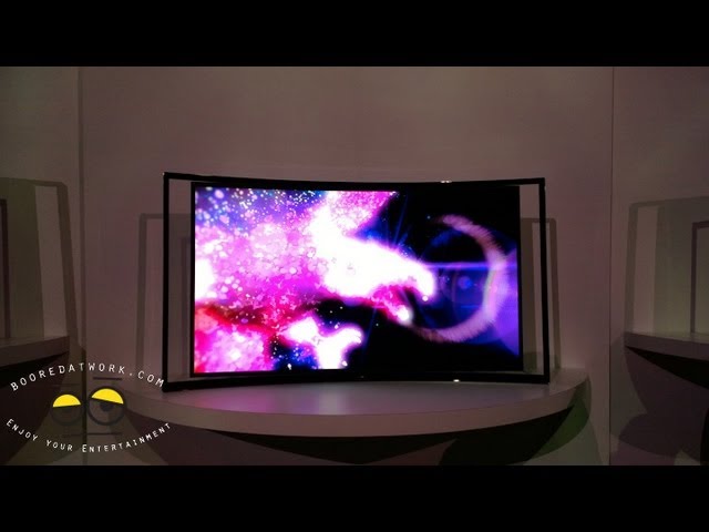 Samsung 55 inch Curved OLED Hands-on