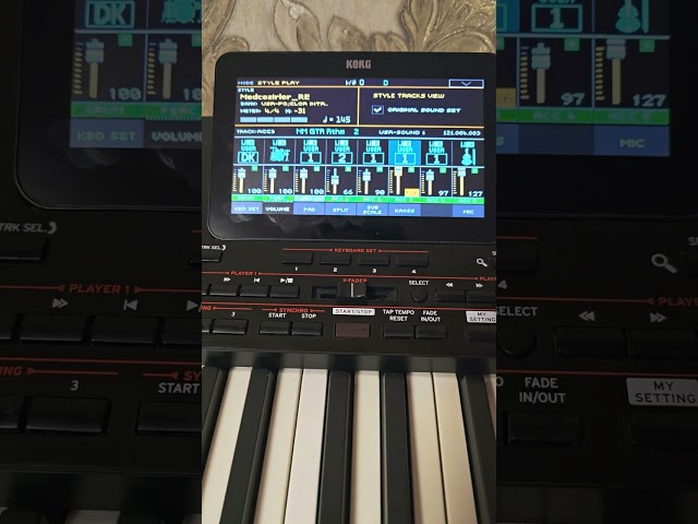 Set Korg pa4x  introduceri 2025 @luismugurel1