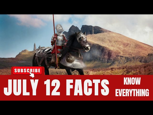 JULY 12 FACTS- Know Everything #dailyfacts #factsdaily