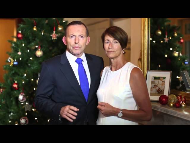 Prime Minister and wife's Xmas Message 2014