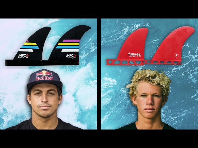 Kai Lenny or John John Florence: Which are the BETTER quad fins?