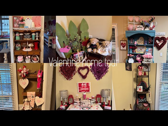 ❤️💐Valentine’s Day Home Tour  2025 🌹❤️