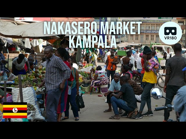 Nakasero Market VR180 (Kampala, Uganda)