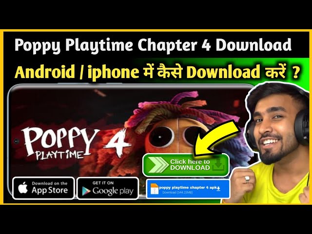 poppy playtime 4 android ios download | poppy playtime chapter 4 download in mobile