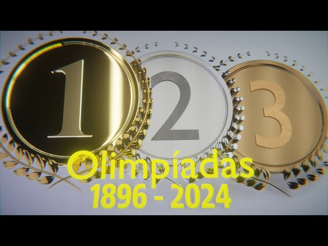 Todas as Medalhas Olímpicas desde 1896 até 2024