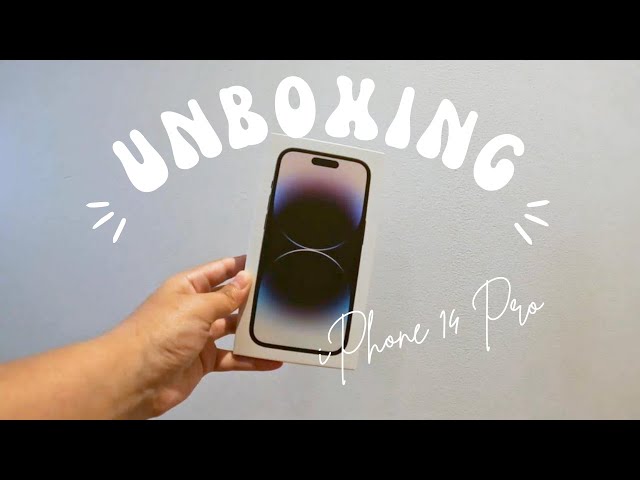 [Unbox with Us] iPhone 14 Pro Unboxing | ASMR