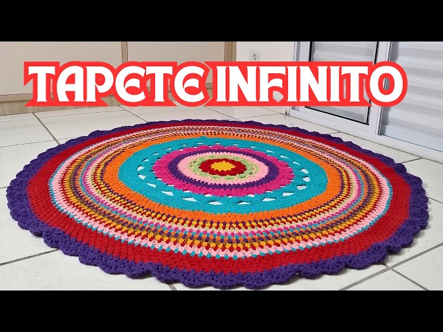 INFINITE RUG - Perfect for using up leftover string