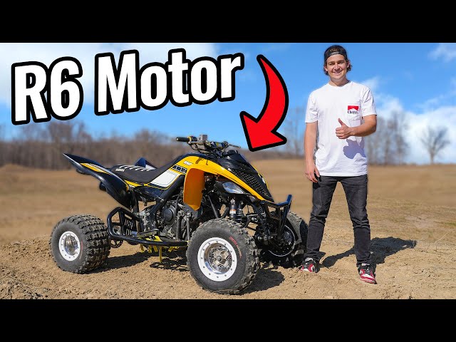 Crotch Rocket Motor Swapped Quad