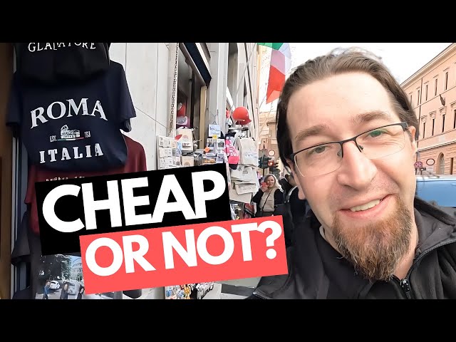 How Expensive Is Rome? We’re Price Hunting! 🇮🇹