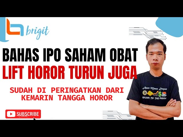 BAHAS IPO SAHAM OBAT TURUNAN PAKAI LIFT TERJADI JUGA SUDAH DI PERINGATKN BENTUK TANGGA KEMARIN