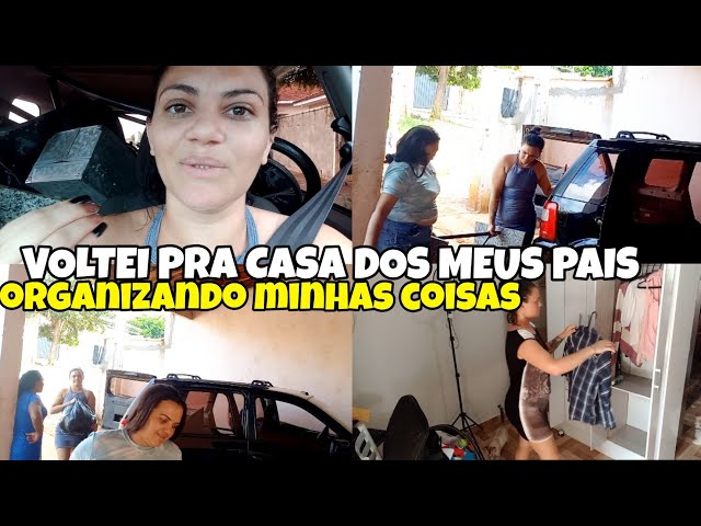 VOLTEI PRA CASA DOS MEUS PAIS + ORGANIZEI MINHAS COISAS/ VEM NOVIDADE POR AÍ - Rotina da Jane 💕