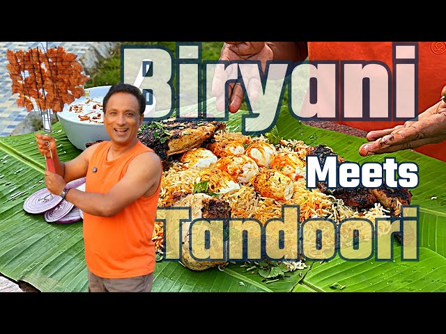 @ Home 🔥 Tandoori Chicken Infused Biryani-with Chicken & Eggs Tandoori meets Biryani fire vs flavour