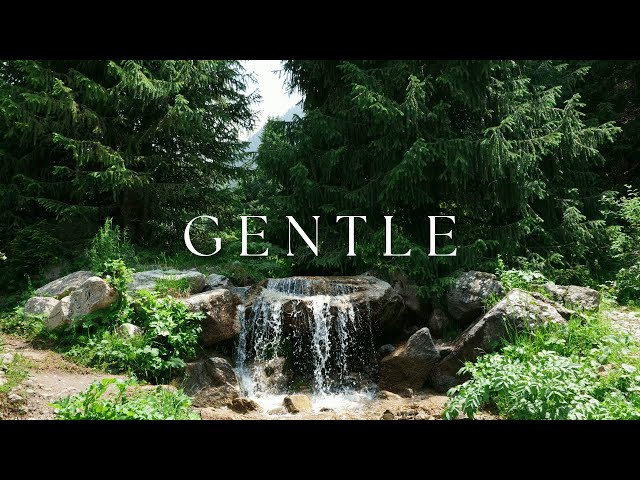 Relaxing Water Sounds with Gentle Guitar & Piano