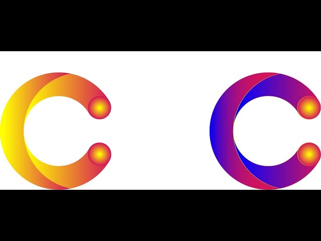 How to create a C latter logo design in Adobe Illustrator 2025