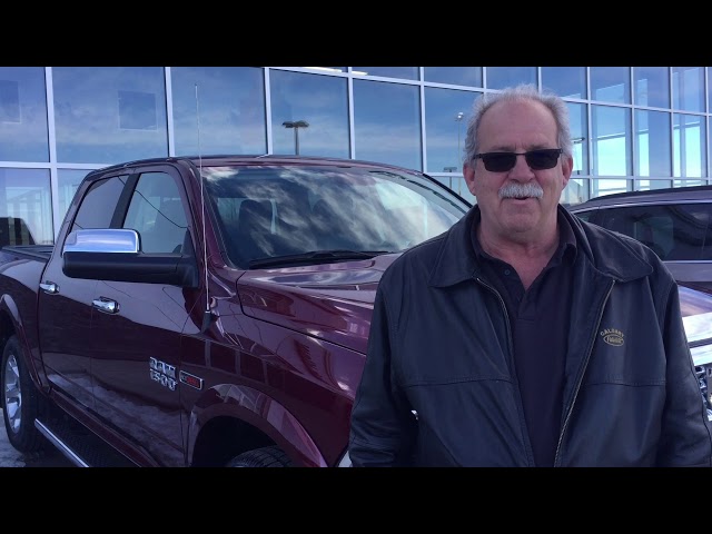 Leigh Picks the Perfect Time to Trade into His New Laramie!