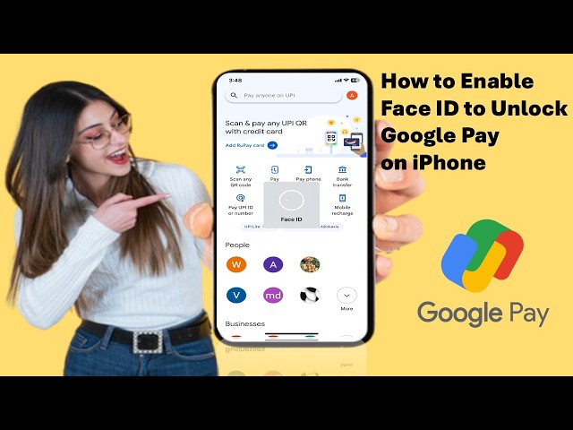 How to Enable Face ID to Unlock Google Pay on iPhone