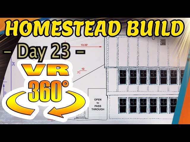 Homestead Building - Using a Pneumatic Hammer to Remove Ledge for a Basement Site