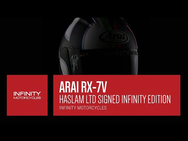 Arai RX-7V Haslam Limited Edition | Infinity New Arrivals