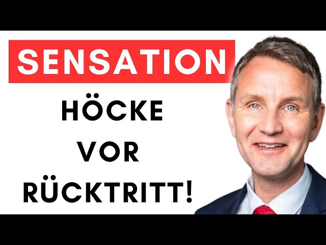 Höcke will offenbar zurücktreten – Vorbereitung für CDU+AfD?