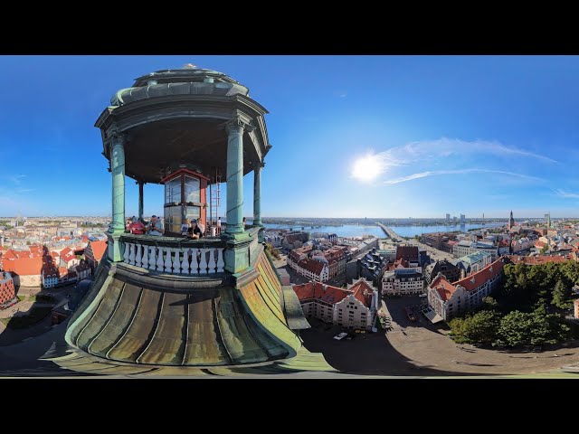 🇱🇻360°Riga, Latvia: St. Peter's Church 拉脫維亞 里加 聖彼得教堂 Rīgas Svētā Pētera baznīca