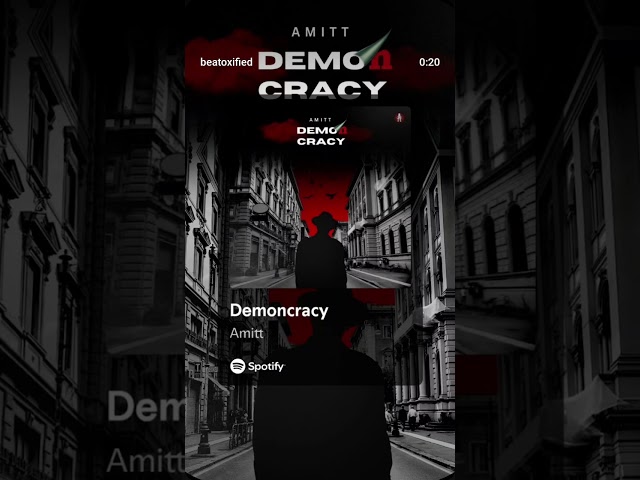 AMITT - Demoncracy | Streaming Now! #music #rap #newmusic #newsong #amitt